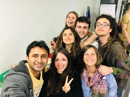 V Peterlougu so bili mladi udeleženci projekta iz programa ERASMUS + 8